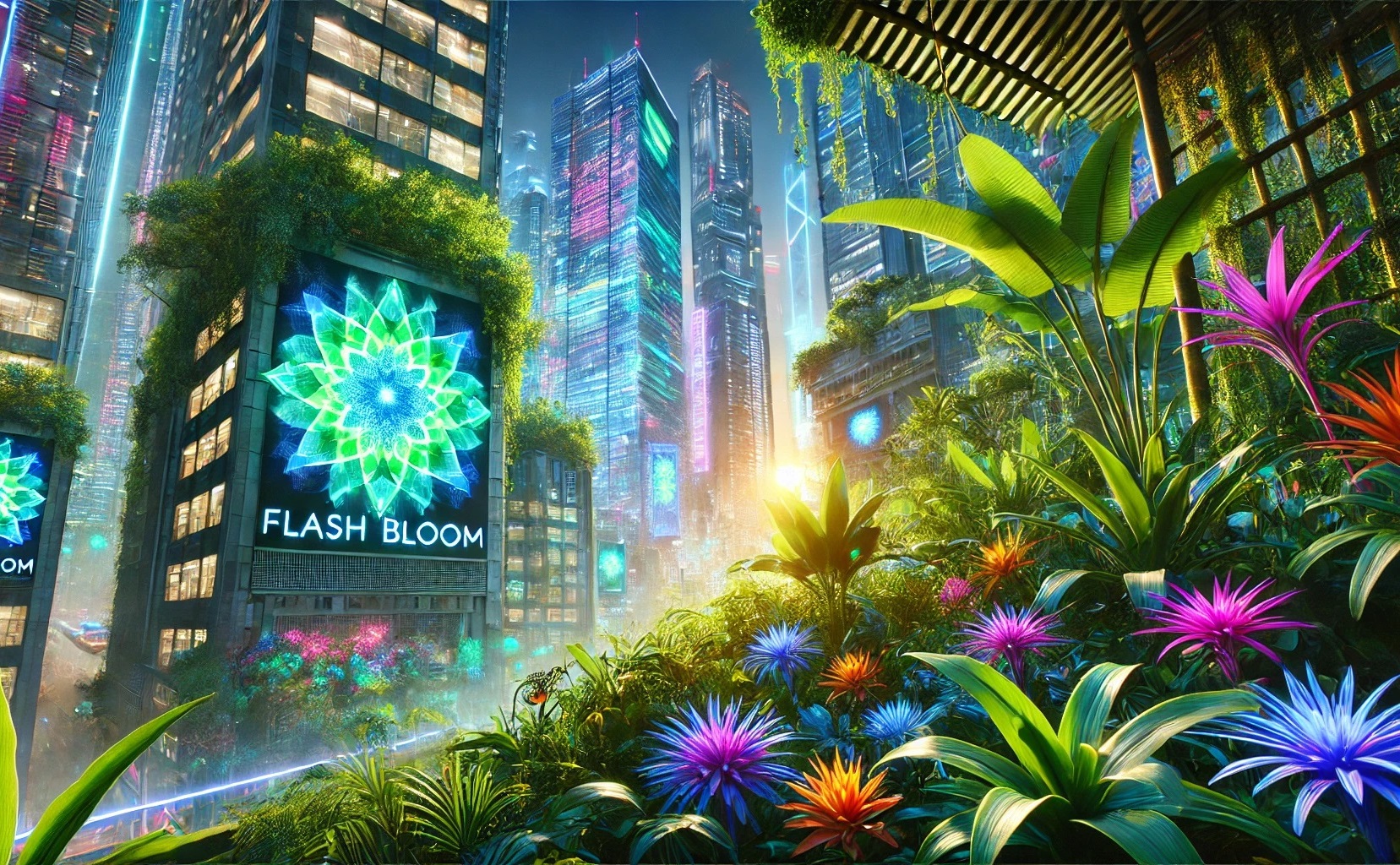 flash bloom home page banner